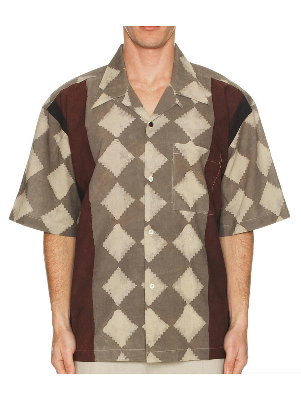NWT Kardo Rohit Shirt cotton button up size M